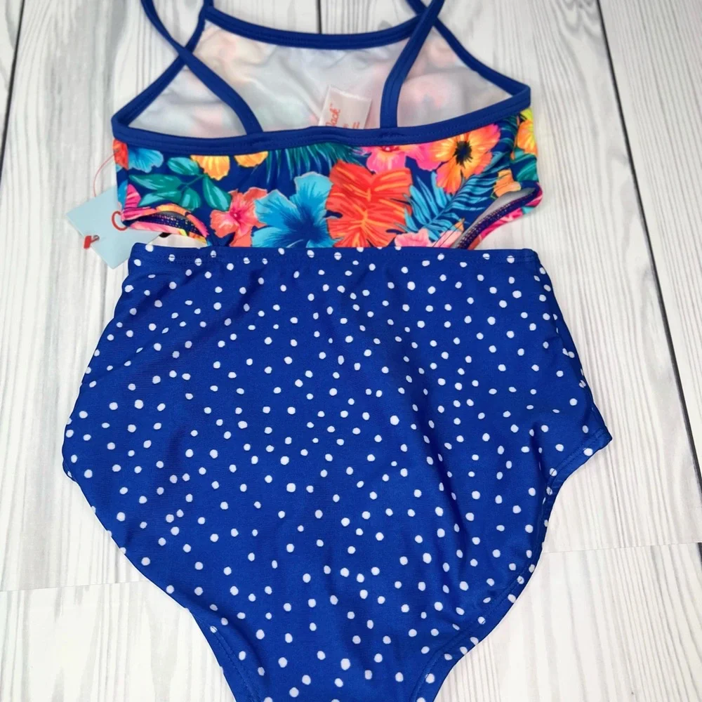 Girls’ Printed One Piece Swimsuit- Cat & Jack